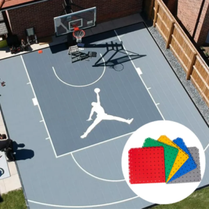 PP Suspend Interlock Assembly Floor For Basketball Court